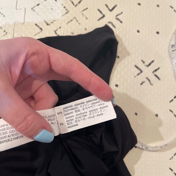 Zara high neck black bodysuit‎ size large - Picture 5 of 6